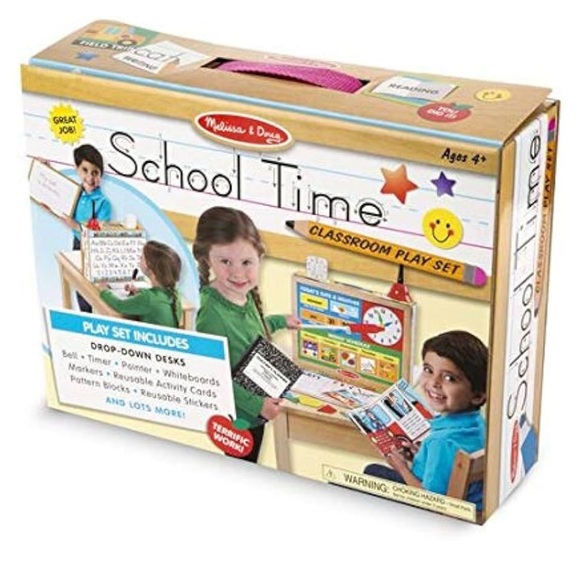 Melissa and Doug Schooltime Playset - Picture 1 of 8